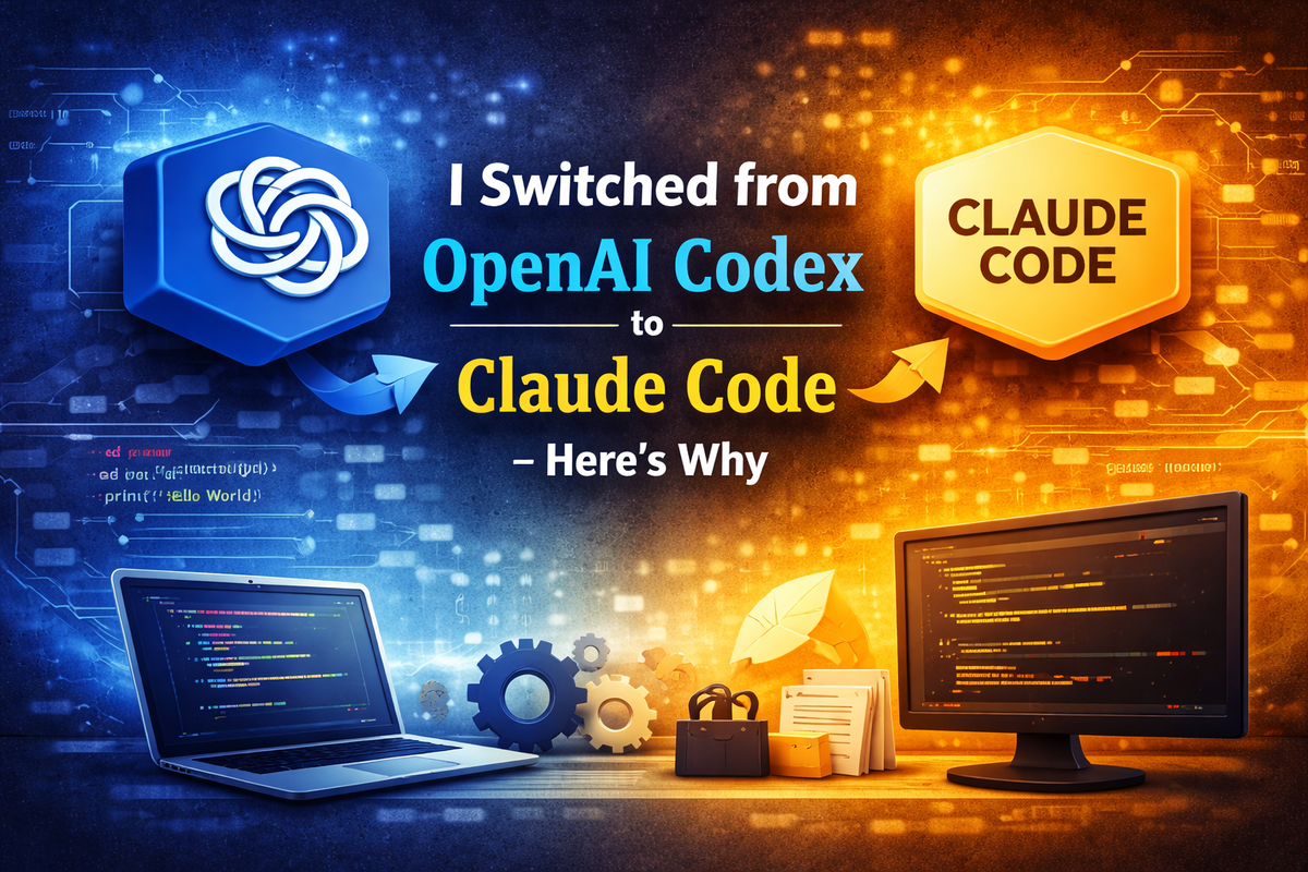 I Switched from OpenAI Codex to Claude Code — Here's Why